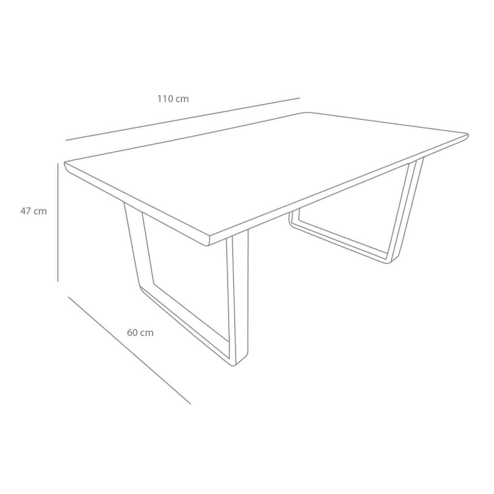 MESA DE CENTRO INC BLANCA