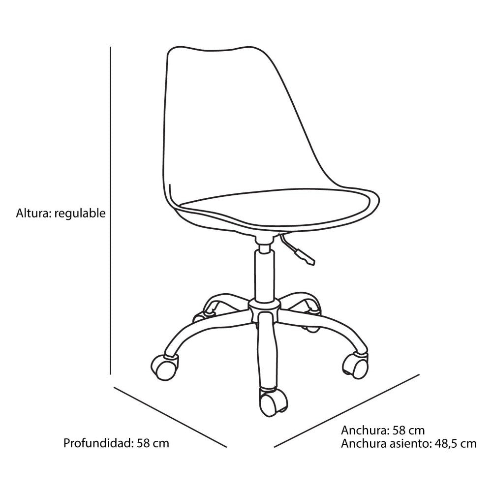 SILLA MIN ESCRITORIO KALE