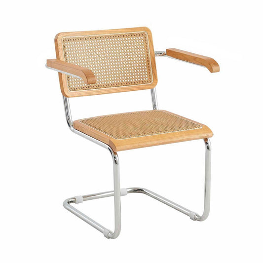 SILLA MARCEL NATURAL CON RATÁN PL